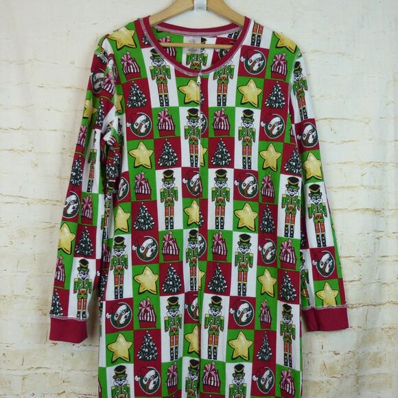 Buc-ee’s Christmas Jumpsuit Adult XL Thermal Nutcracker Pajama Holiday 2024 NWT - Picture 2 of 11